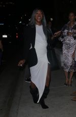 LAVERNE COX at San Vicente Bungalows in West Hollywood 07/19/2021