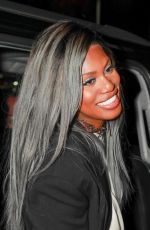 LAVERNE COX at San Vicente Bungalows in West Hollywood 07/19/2021