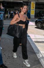 LEA ELUI Arrives at Nice Airport 07/08/2021