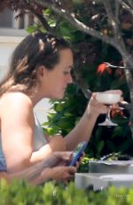 LEIGHTON MEESTER Out for Lunch in Brentwood 07/20/2021