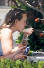 LEIGHTON MEESTER Out for Lunch in Brentwood 07/20/2021