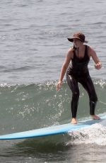 LEIGHTON MEESTER Out Surfing in Malibu 07/21/2021