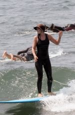 LEIGHTON MEESTER Out Surfing in Malibu 07/21/2021