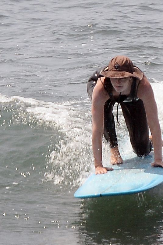 LEIGHTON MEESTER Out Surfing in Malibu 07/21/2021