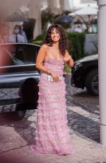 LENA MAHFOUF at Martinez Hotel at 74th Annual Cannes Film Festival 07/07/2021