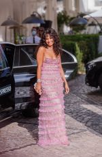 LENA MAHFOUF at Martinez Hotel at 74th Annual Cannes Film Festival 07/07/2021
