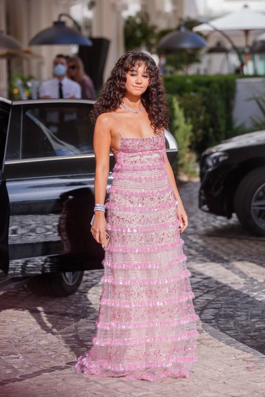 LENA MAHFOUF at Martinez Hotel at 74th Annual Cannes Film Festival 07/07/2021
