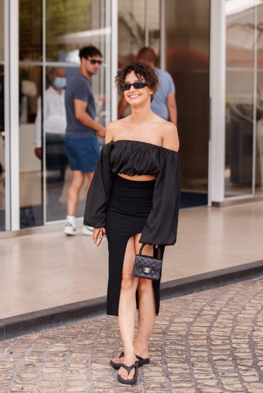 LENA MAHFOUF at Martinez Hotel at 74th Annual Cannes Film Festival 07/13/2021