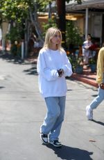 LENI KLUM Out and About in West Hollywood 07/03/2021