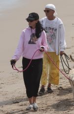 LIBERTY ROSS and Jimmy Lovine Out at a Beach in Malibu 07/25/2021