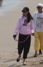 LIBERTY ROSS and Jimmy Lovine Out at a Beach in Malibu 07/25/2021