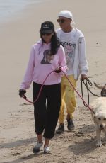 LIBERTY ROSS and Jimmy Lovine Out at a Beach in Malibu 07/25/2021