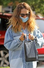 LILY JAMES Out and About in Culver City 07/09/021