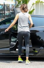 LISA RINNA Out for a Quick Snack in Brentwood 07/15/2021