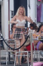 LOTTIE MOSS Out for Drinks with Friends in London 07/22/2021