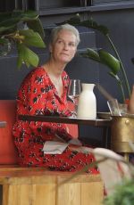 LOTTIE MOSS Out For Lunch in Notting Hill 07/19/2021