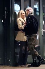LOTTIE MOSS Out with Boyfriend in Notting Hill 07/28/2021
