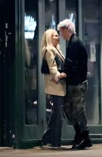 LOTTIE MOSS Out with Boyfriend in Notting Hill 07/28/2021