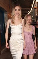 MADDIE and SUKI WATERHOUSE at J. Sheekey 125th Anniversary Party in London 07/19/2021