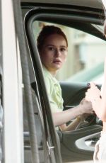 MADELAINE PETSCH at a Gas Station in Hollywood 07/22/2021