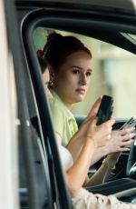MADELAINE PETSCH at a Gas Station in Hollywood 07/22/2021