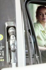 MADELAINE PETSCH at a Gas Station in Hollywood 07/22/2021