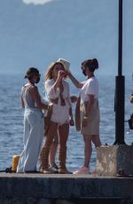 MADELYN CLINE on the Set of Knives Out 2 in Spetses 07/01/2021