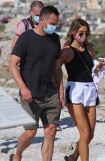 MADELYN CLINE Out at Acropolis in Athens 07/18/2021
