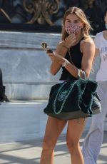 MADELYN CLINE Out at Acropolis in Athens 07/18/2021