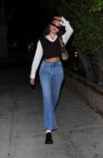 MADISON BEER Out for Dinner at Matsuhisa in Beverly Hills 07/07/2021