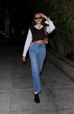 MADISON BEER Out for Dinner at Matsuhisa in Beverly Hills 07/07/2021