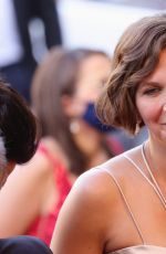 MAGGIE GYLLENHAAL at 74th Annual Cannes Film Festival Closing Ceremony 07/17/2021