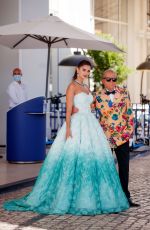 MAGHLAGHA JABERI at Hotel Martinez at 74th Cannes Film Festival 07/11/2021