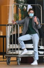 MAIA MITCHELL Leaves Her Hotel in Sydney 07/09/2021
