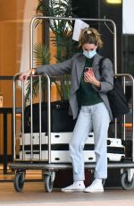 MAIA MITCHELL Leaves Her Hotel in Sydney 07/09/2021