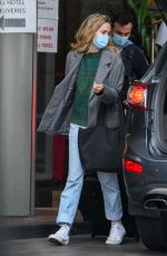 MAIA MITCHELL Leaves Her Hotel in Sydney 07/09/2021