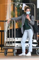MAIA MITCHELL Leaves Her Hotel in Sydney 07/09/2021