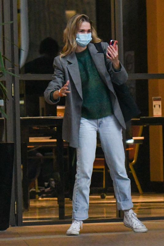 MAIA MITCHELL Leaves Her Hotel in Sydney 07/09/2021