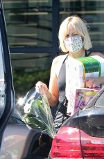 MALIN AKERMAN Out Shopping in Los Feliz 07/29/2021