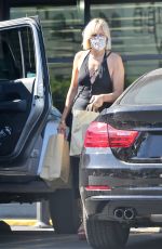 MALIN AKERMAN Out Shopping in Los Feliz 07/29/2021