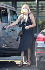 MALIN AKERMAN Out Shopping in Los Feliz 07/29/2021
