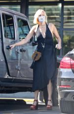 MALIN AKERMAN Out Shopping in Los Feliz 07/29/2021