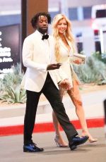 MANDANA BOLORUCHI at Conor McGregor vs Dustin Poirier Fight in Las Vegas 07/10/2021