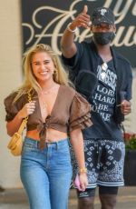 MARIA ZULAY SALAUES and Paul Pogba at Bal Harbour in Miami 07/10/2021