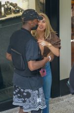 MARIA ZULAY SALAUES and Paul Pogba at Bal Harbour in Miami 07/10/2021