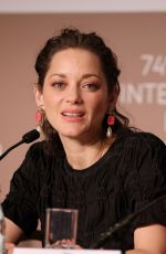 MARION COTILLARD at Annette Press Conference at 74th Cannes Film Festival 07/07/2021
