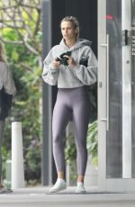 MARLOES STEVENS Leaves Pilates Class with a Girlfriend in Los Angeles 07/07/2021