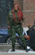 MARY J. BLIGE on the Set of Power in Washington 07/28/2021