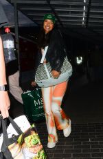 MAYA JAMA Arrives Back in London from Manchester 07/29/2021