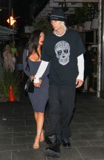 MEGAN FOX and Machine Gun Kelly at Avra in Beverly Hills 07/12/2021